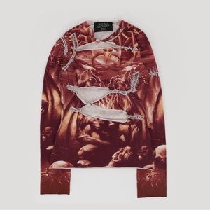 Jean Paul Gautier SS 2001 Satan Mesh Top